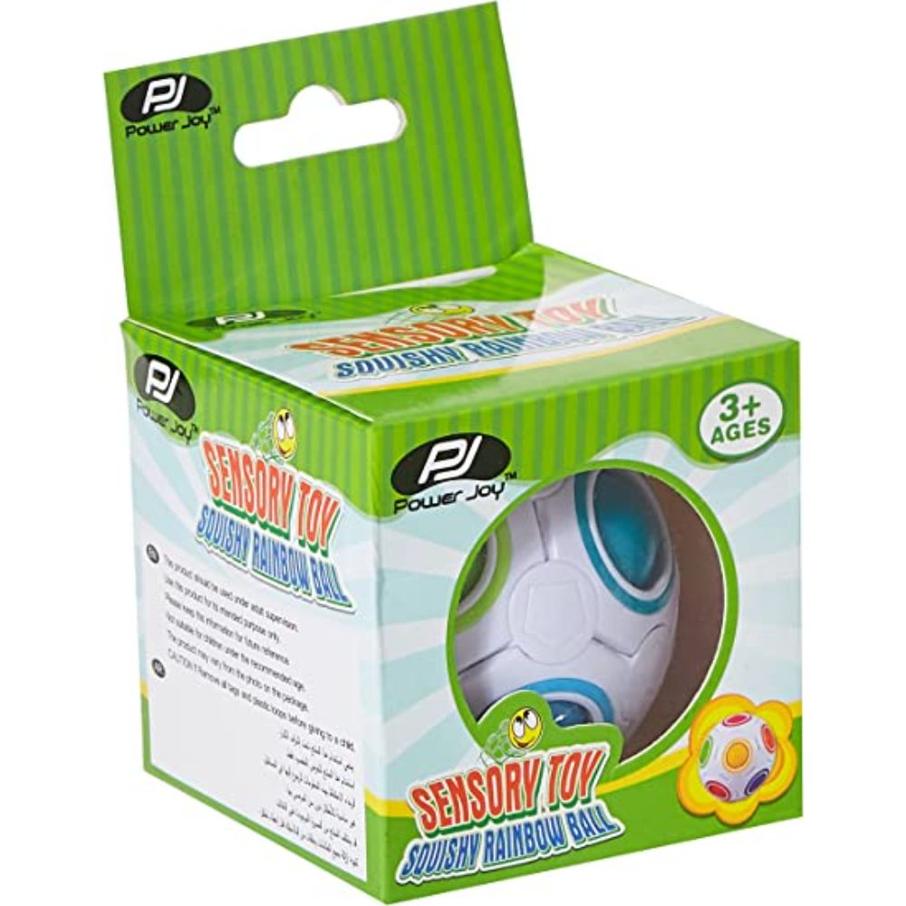 Pj Power Joy Sensory Toy Squishy Rainbow Ball
