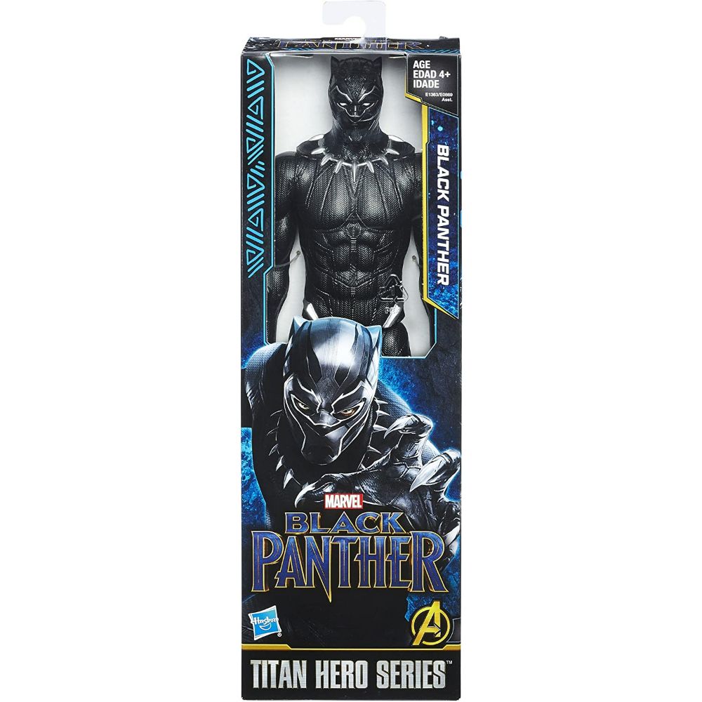 Marvel Black Panther Titan Hero Series 12-inch Black Panther