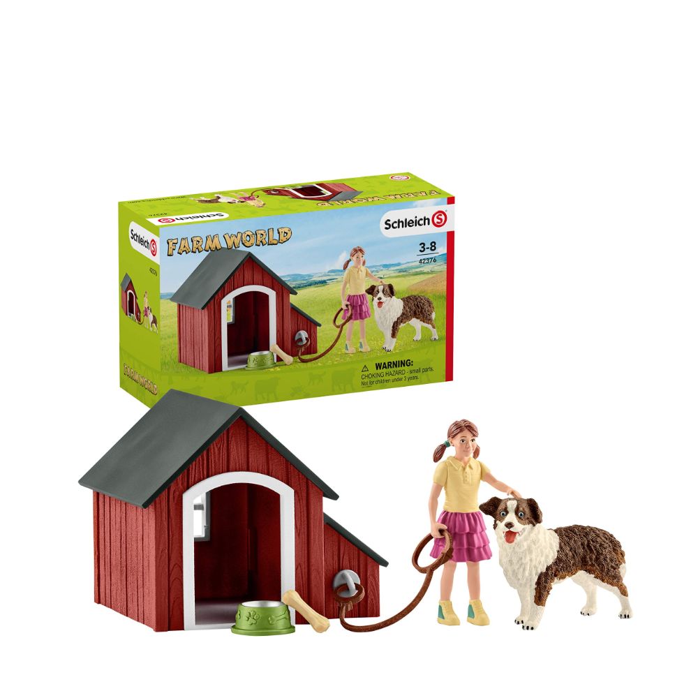 Schleich Dog Kennel