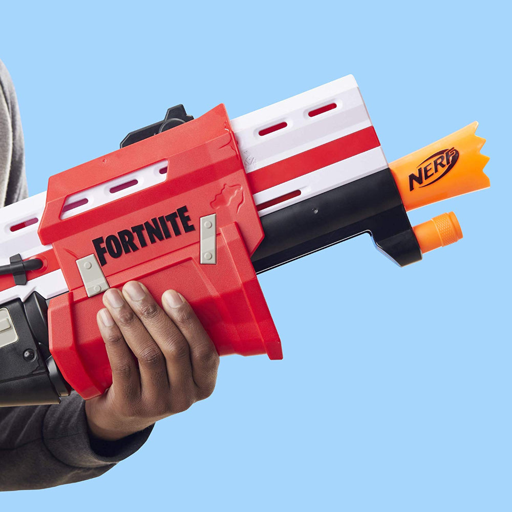 Nerf Fortnite Ts Blaster - Pump Action Mega Dart Blaster  Image#4