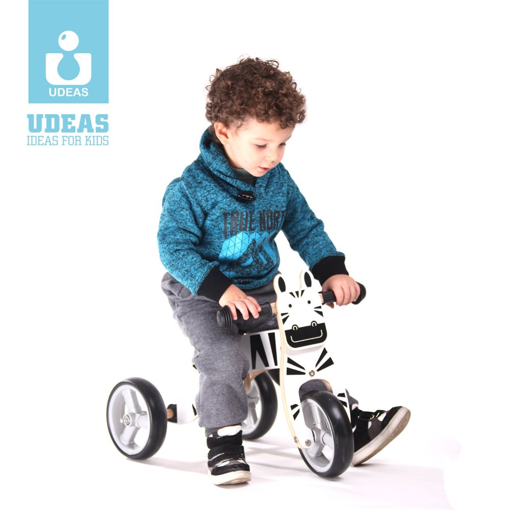 Montessori Vroom Mini Bike 2 In 1 Zebra  Image#1