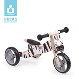 Montessori Vroom Mini Bike 2 In 1 Zebra  Image#2