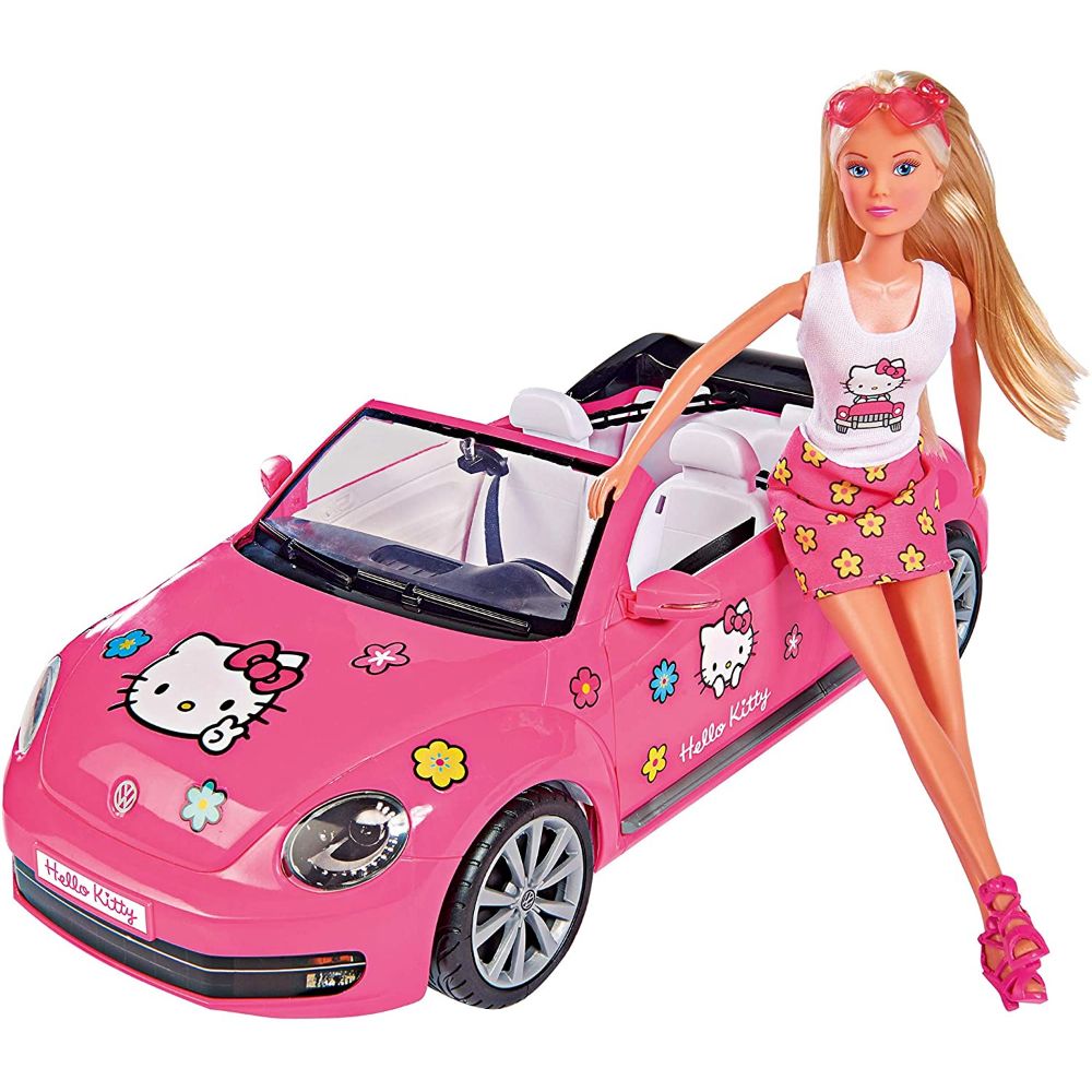 Simba Hello Kitty Steffi Love VW Beetle Cabriolet