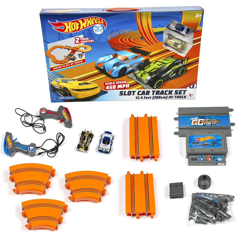 Hot Wheels Slot Car Track Set 380cm – Toys4me