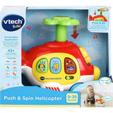 VTech Push & Spin Helicopter - Electronic Toy Helicopter
