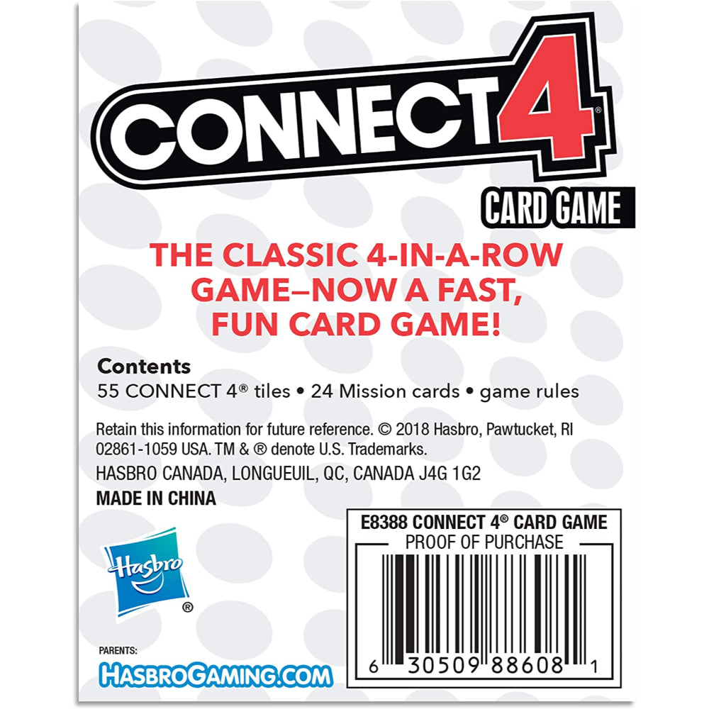 Hasbro Gaming Connect 4 Card Game Hasbro Gaming Connect 4 Card Game