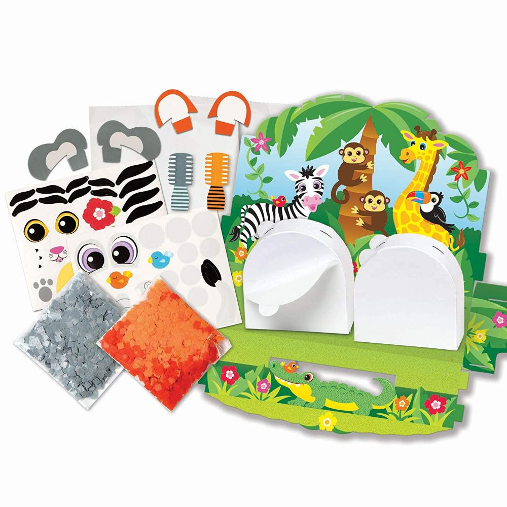Melissa & Doug Shake it Beginner Craft Kit Safari