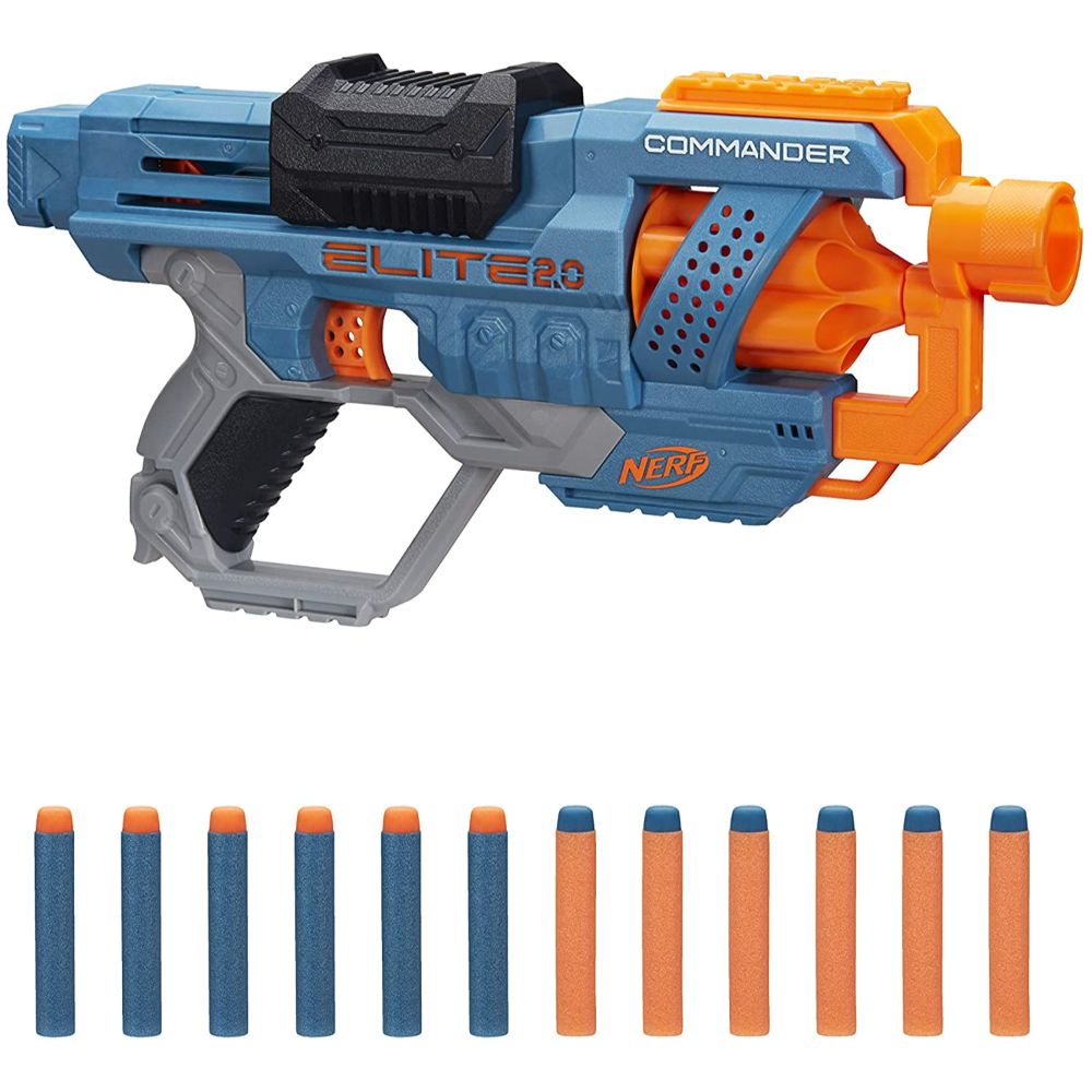 Nerf Elite 2.0 Commander RD-6 Blaster Nerf Elite 2.0 Commander RD-6 Blaster