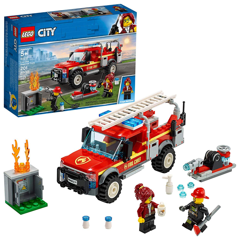 Lego City Fire Chief Response Truck (201 Pieces)  Image#1