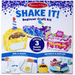 Melissa & Doug Shake It Deluxe Sweet Treats Beginner Craft Kit