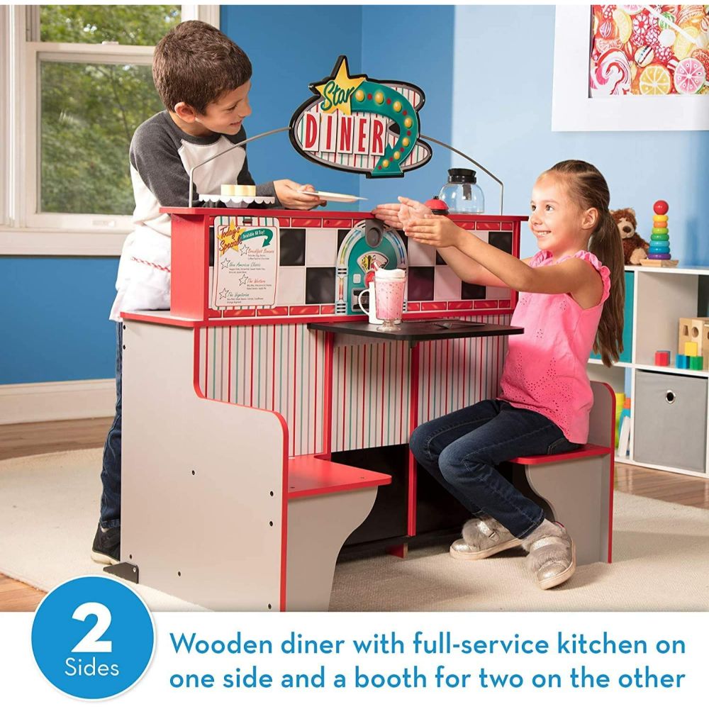 Melissa & Doug Star Diner Restaurant