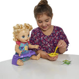 Baby Alive Happy Hungry Baby Blonde Curly Hair  Image#5