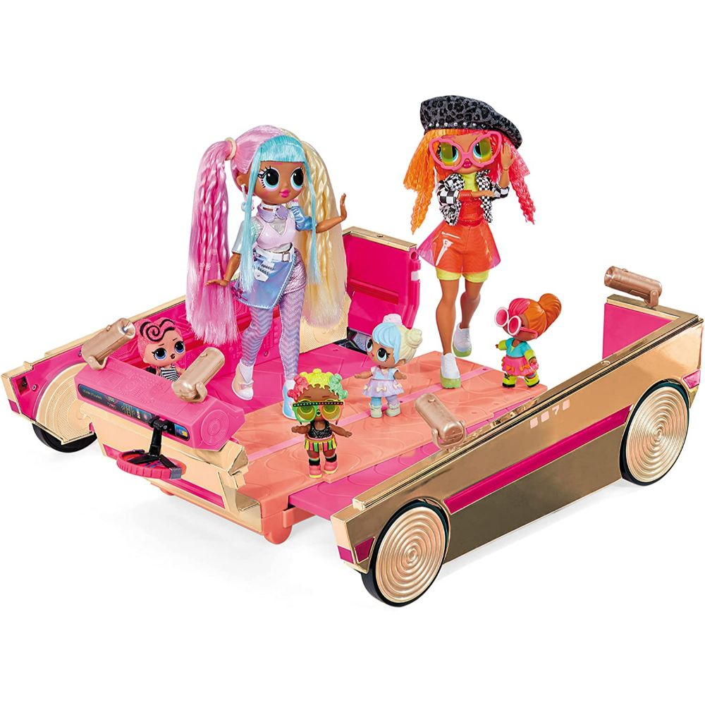 LOL Surprise 3-in-1 Party Cruiser Car
