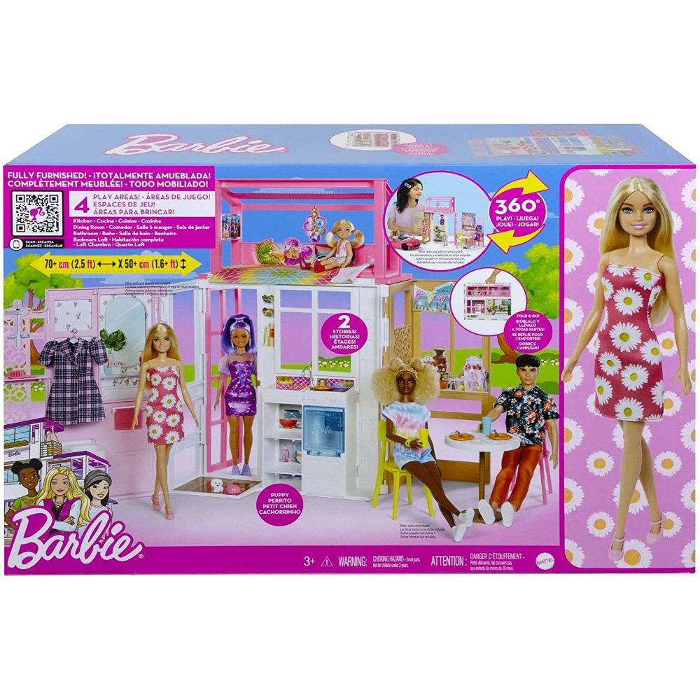 Barbie Dollhouse with Doll