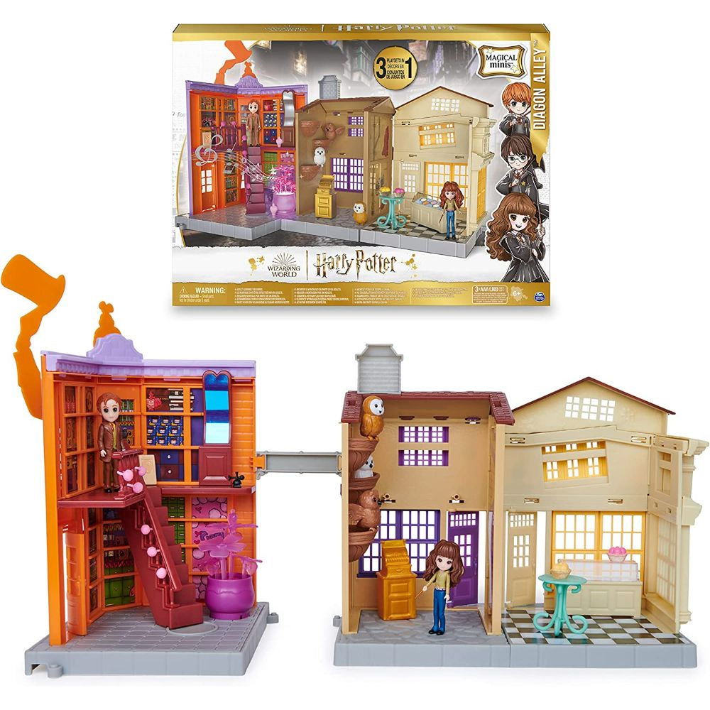 Harry Potter Wizarding World Magical Mini Diagon Alley Playset-H &Fred