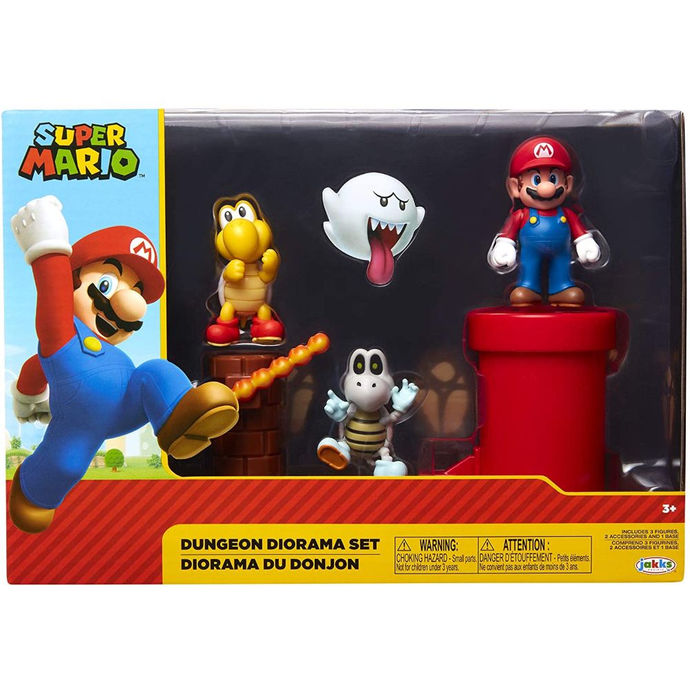 Super Mario Nintendo Dungeon 2.5 "Figure Multipack Diorama Set