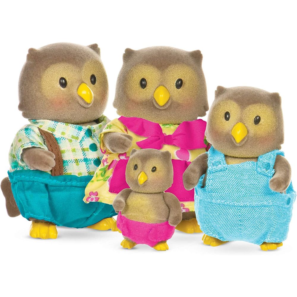 Li'l Woodzeez Owl Family Set