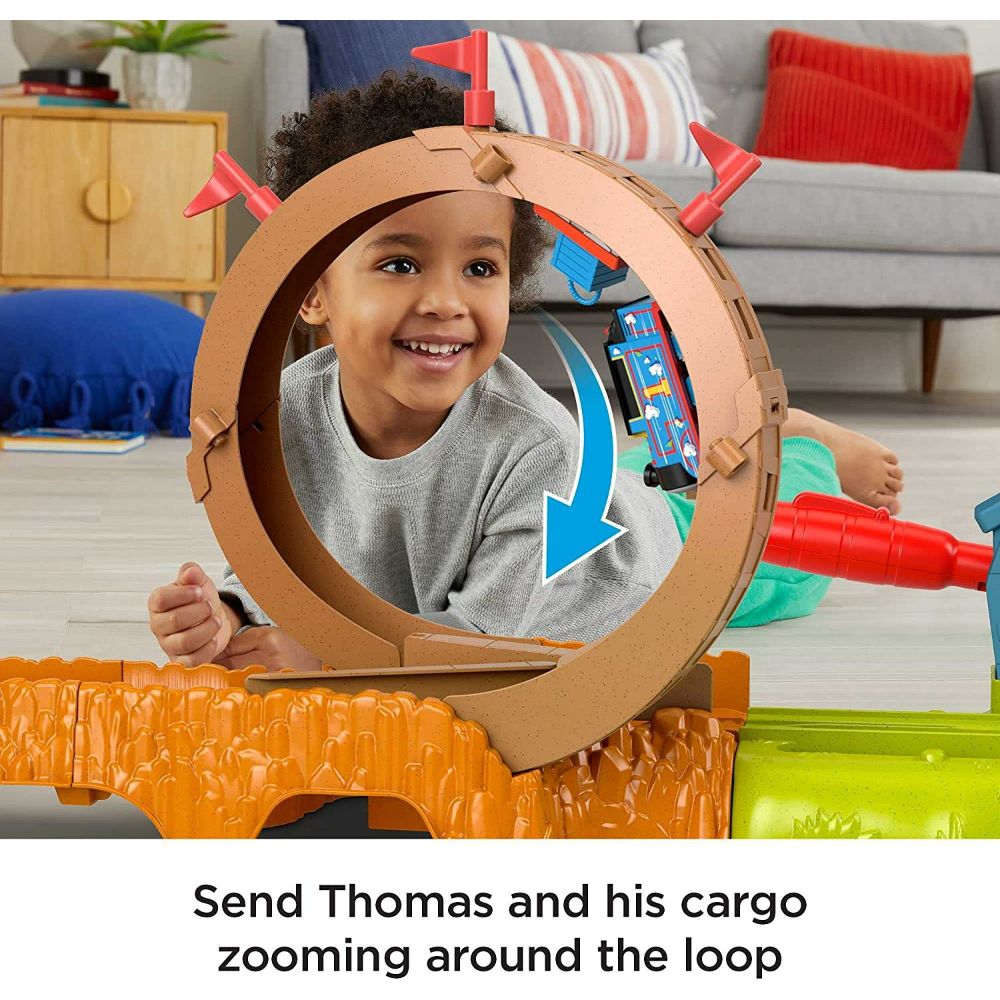 Fisher Price Launch And Loop Maintenance Yard