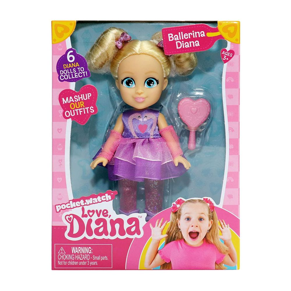 Love Diana Value Doll Ballerina , 6 Inches