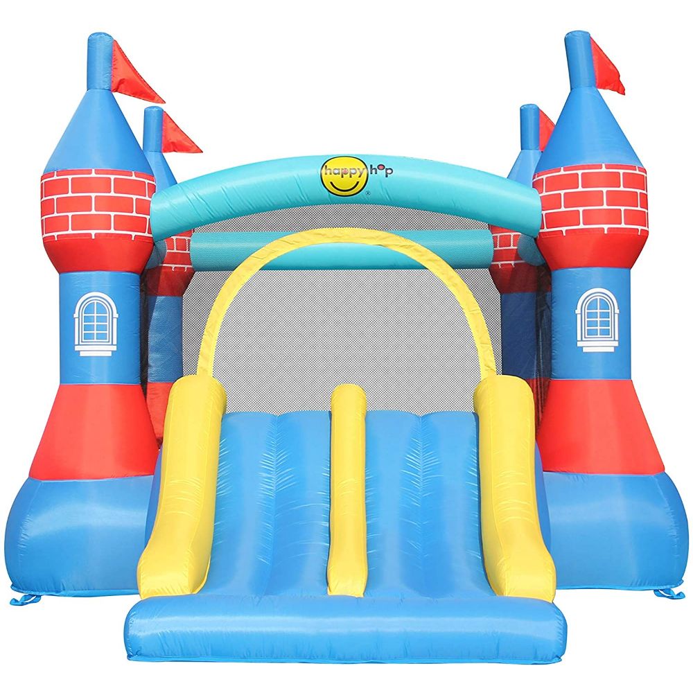 Happy Hop Castle Bouncer with Double Slide