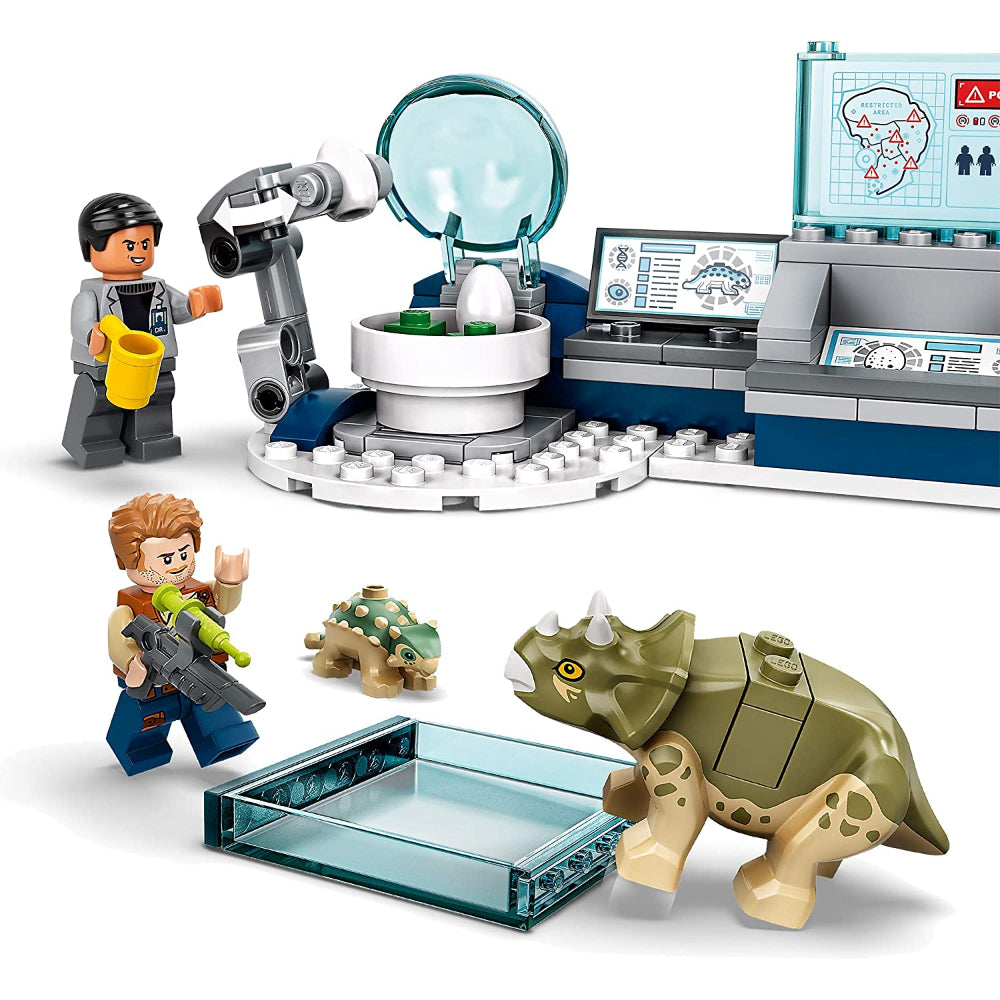 Lego Jurassic World Wu's Lab: Baby Dinosaurs Breakou – Toys4me