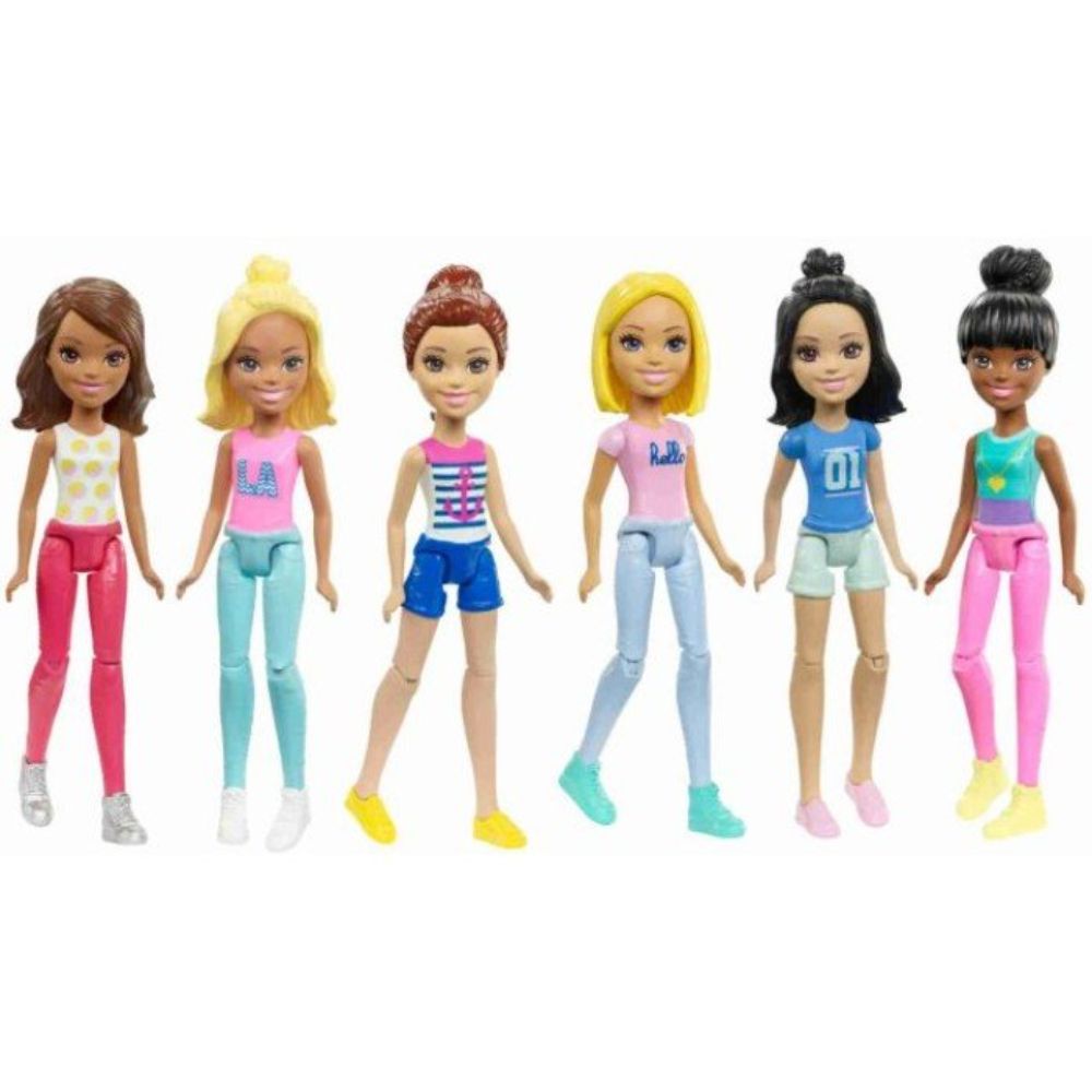 Mattel Barbie On The Go Mini Doll Assorted