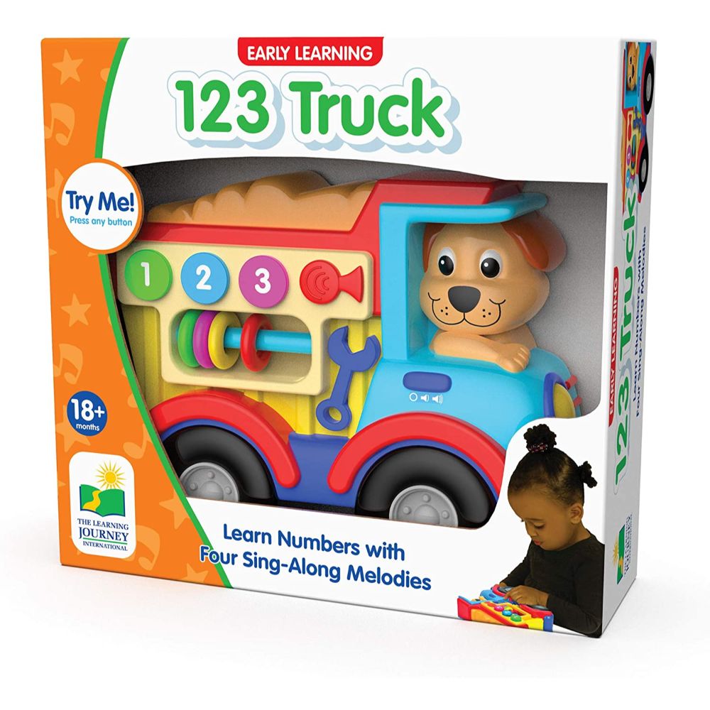 The Learning Journey Early Learning Vehicles - 123 Truck