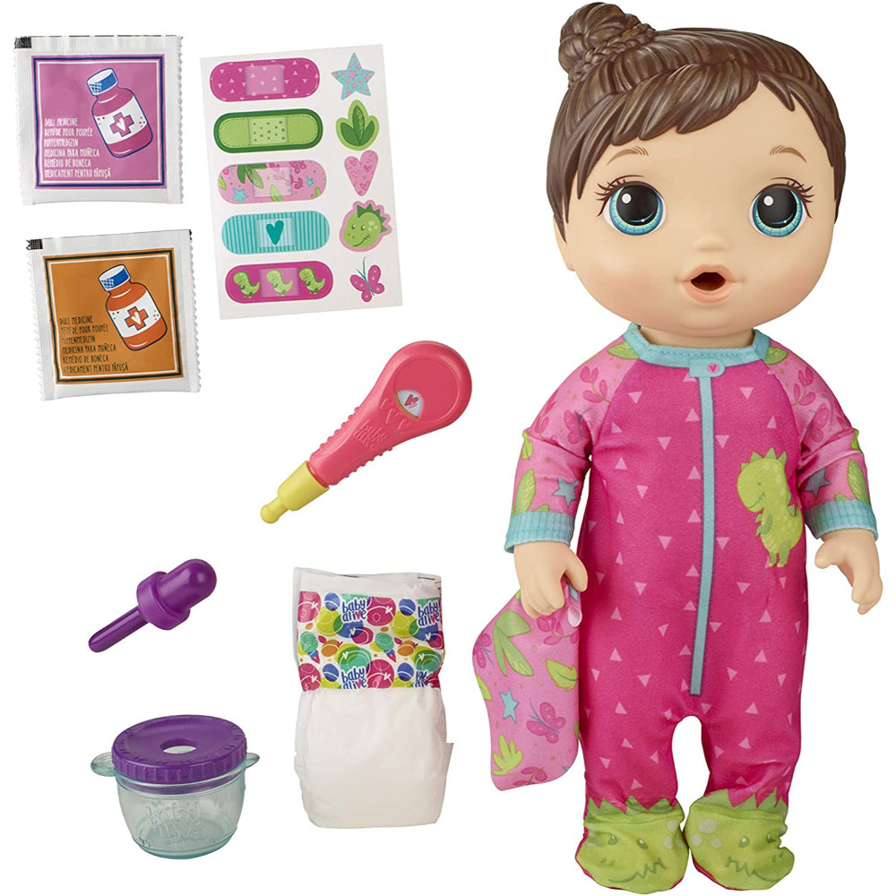 Baby Alive Baby Doll Brown Hair Toy  Image#2