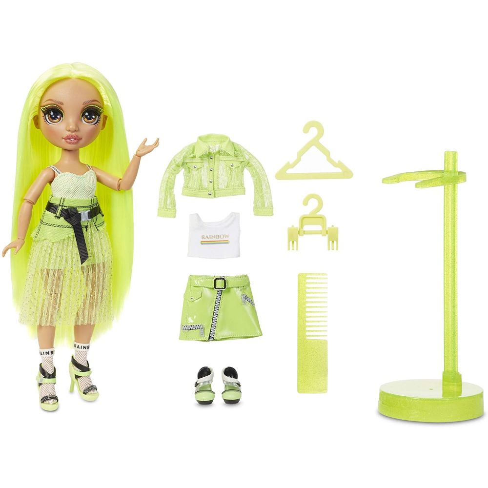Rainbow High Fashion Doll Karma Nichols (Neon) Series2