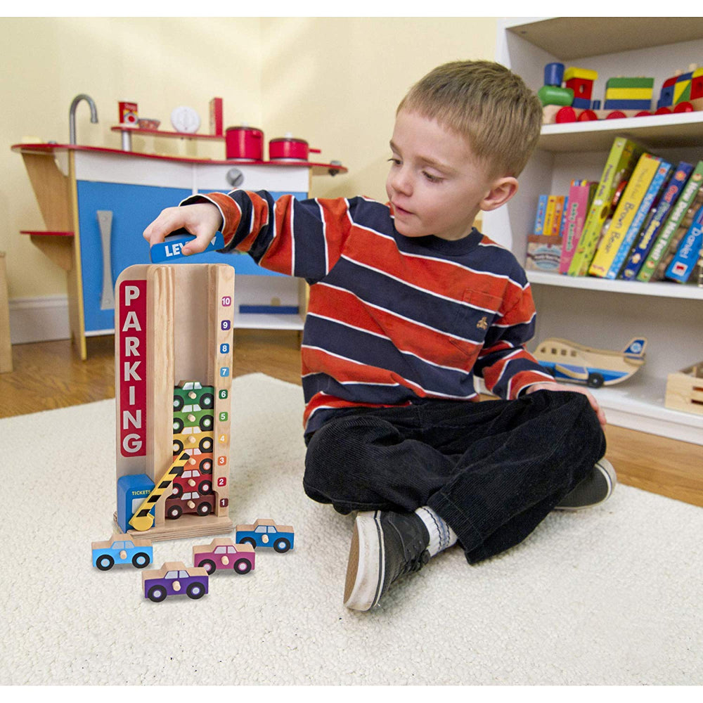 Melissa & Doug Stack & Count Parking Garage  Image#3