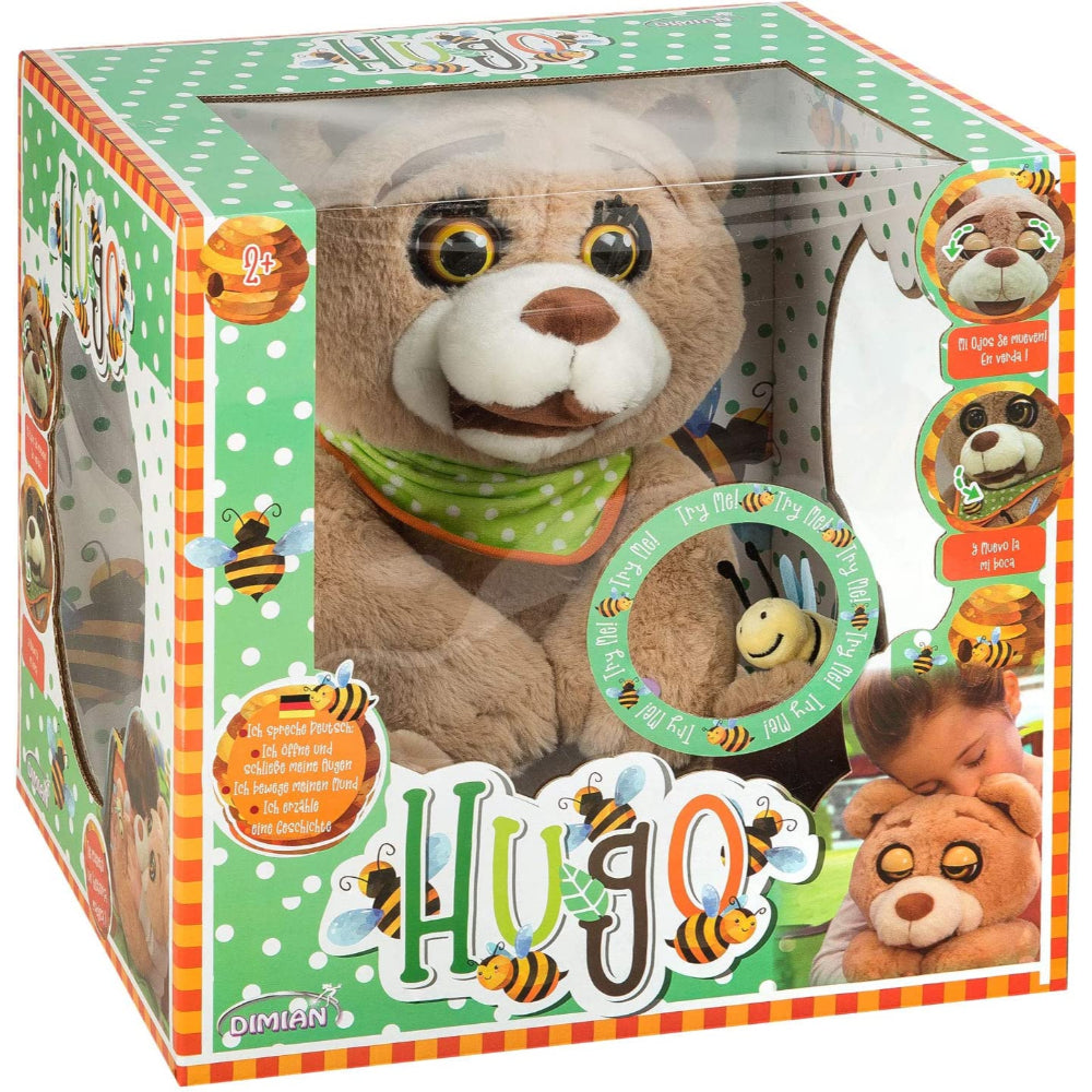 Dimian Cuddly Toy Bear Hugo Storyteller