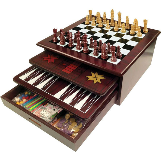 Spin Master 6040399 Traditions, Gioco Da Tavolo Cribbage In Legno Massello – Stile Classico - 2