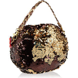 TY Fashion  Sequin Dangler Brown Purse