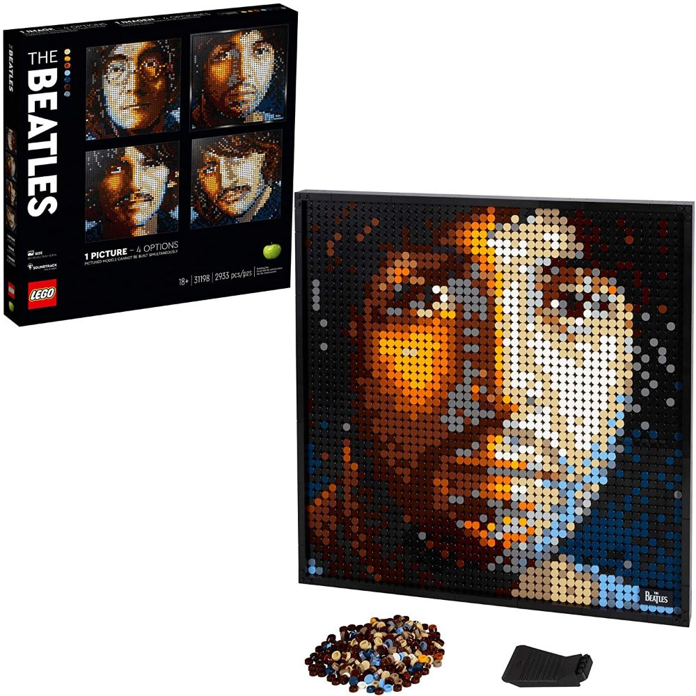 Lego Art The Beatles Collectible Building Kit (2,933 Pieces)