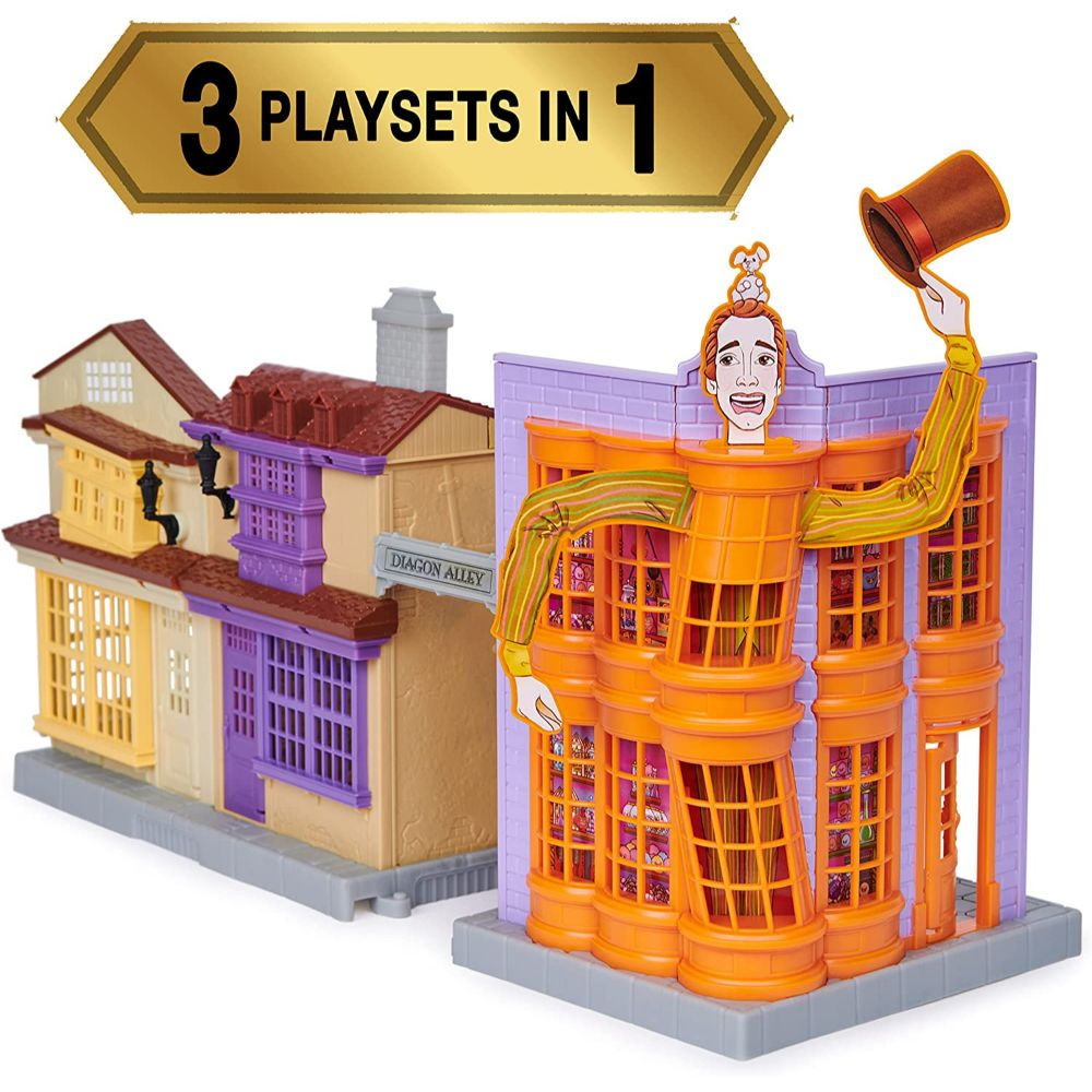 Harry Potter Wizarding World Magical Mini Diagon Alley Playset-H &Fred