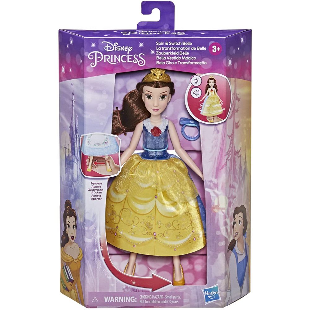 Disney Princess Princess Belle Sprint and Switch Toy Doll