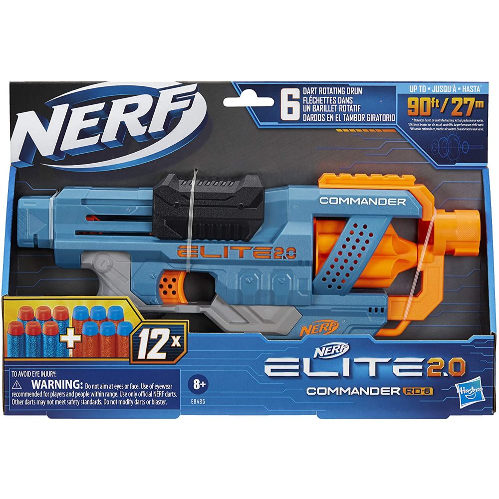 Nerf Elite 2.0 Commander RD-6 Blaster