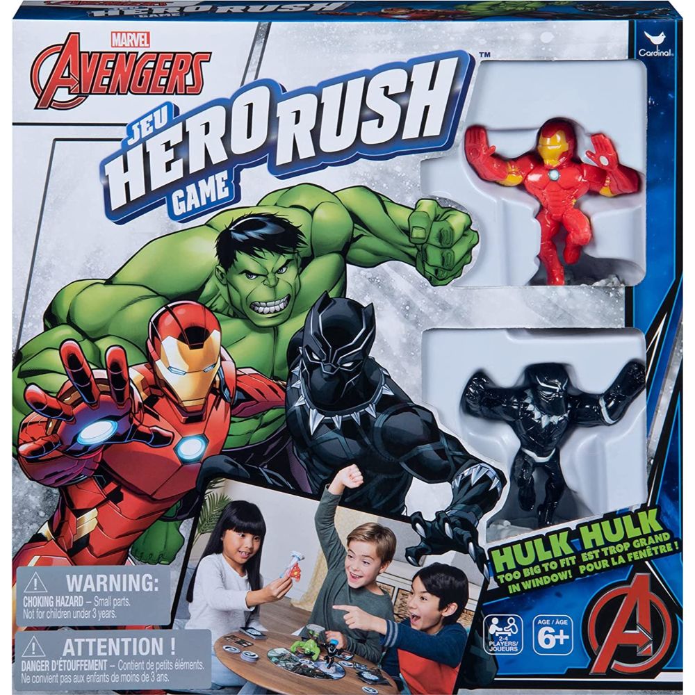 Cardinal Games Marvel's Avengers Hero Rush Board Game