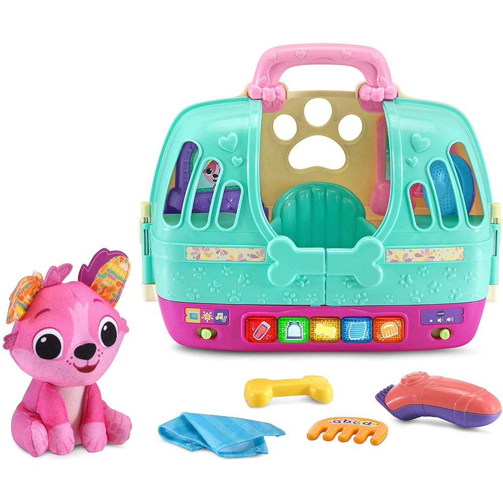VTech Play & Go Puppy Salon, Soft Puppy Toy