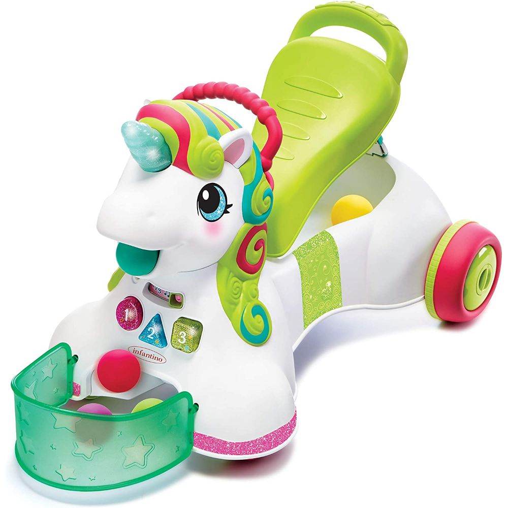 Infantno Sit Walk and Ride Unicorn Infantno Sit Walk and Ride Unicorn