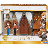 Harry Potter Wizarding World Magical Mini Three Broomsticks Playset-Ron & H