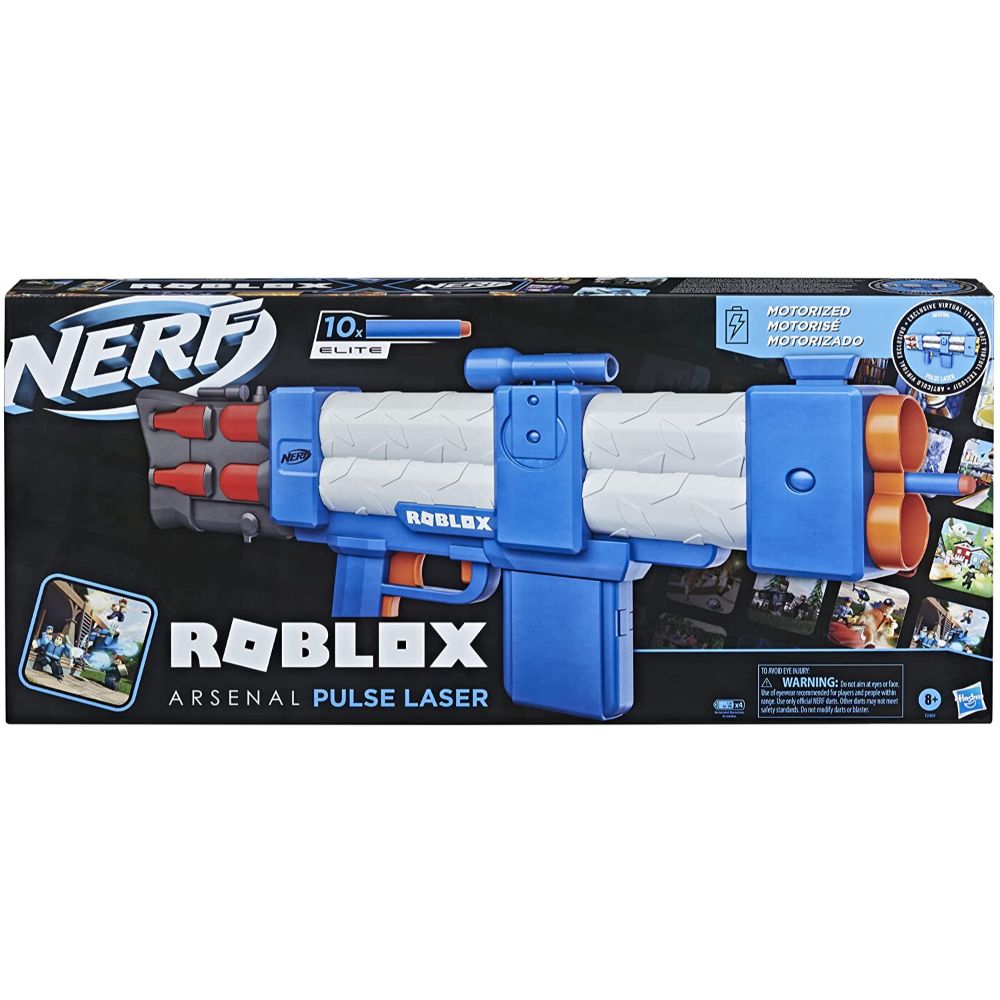 Nerf Roblox Arsenal: Pulse Laser Motorized Dart Blaster Nerf Roblox Arsenal: Pulse Laser Motorized Dart Blaster