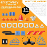 Discovery Customizable Magnetic Building Tiles with Remote Control