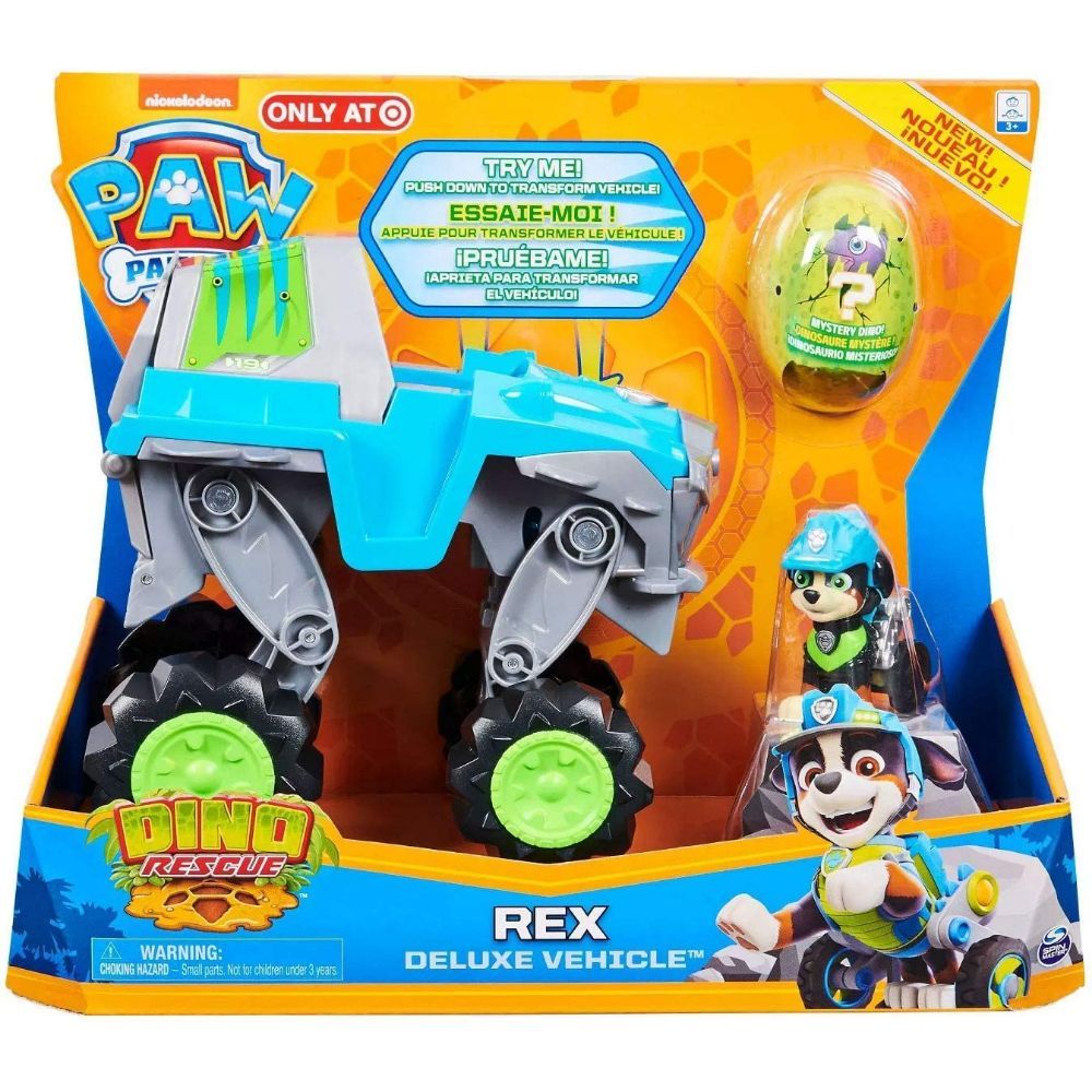 Paw Patrol Dino Rescue Rex Feature Vehicle