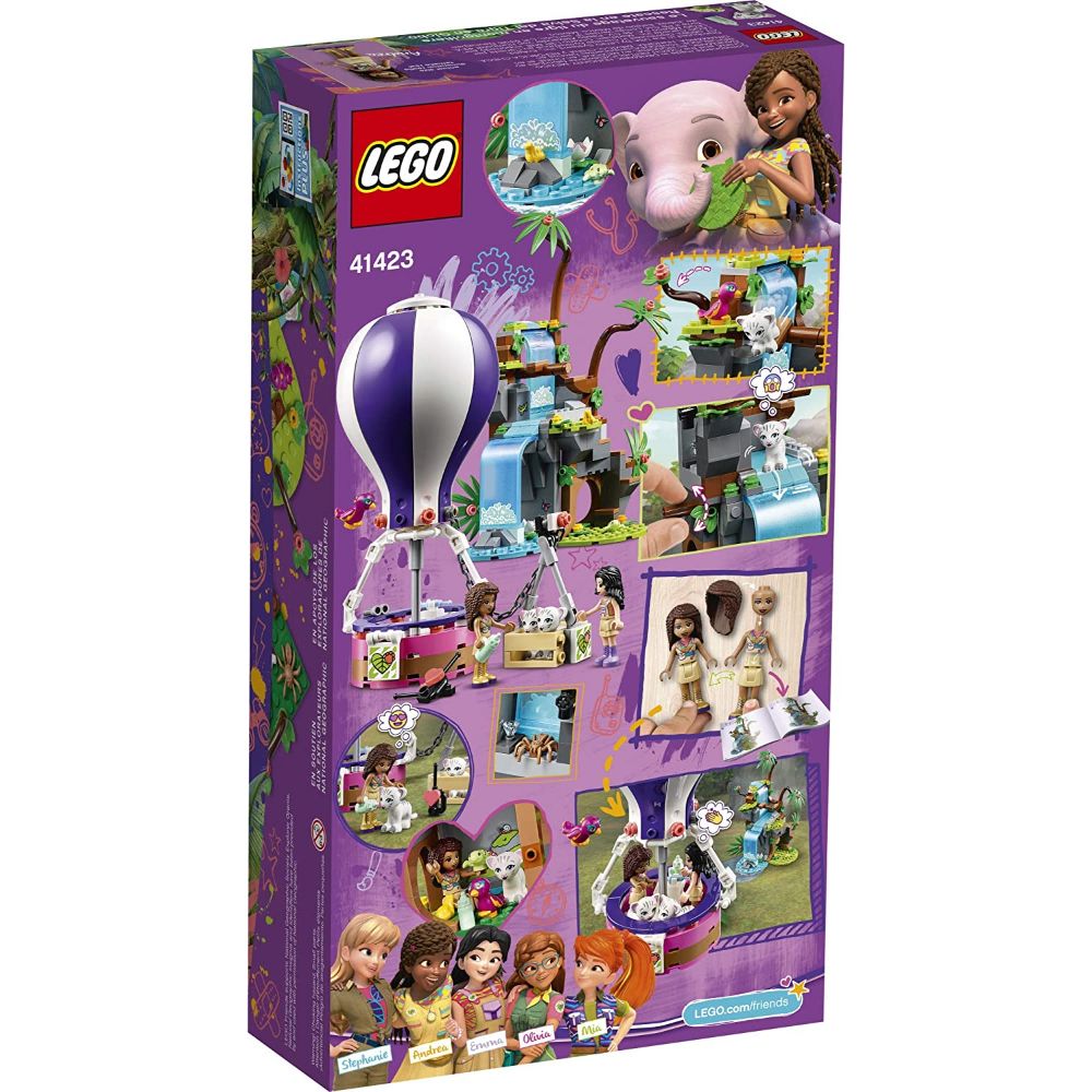 Lego Friends Tiger Hot Air Balloon Jungle Rescue (302 peices)