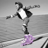 Y-volution Neon Combo Skates (SIZE 34-37) Purple