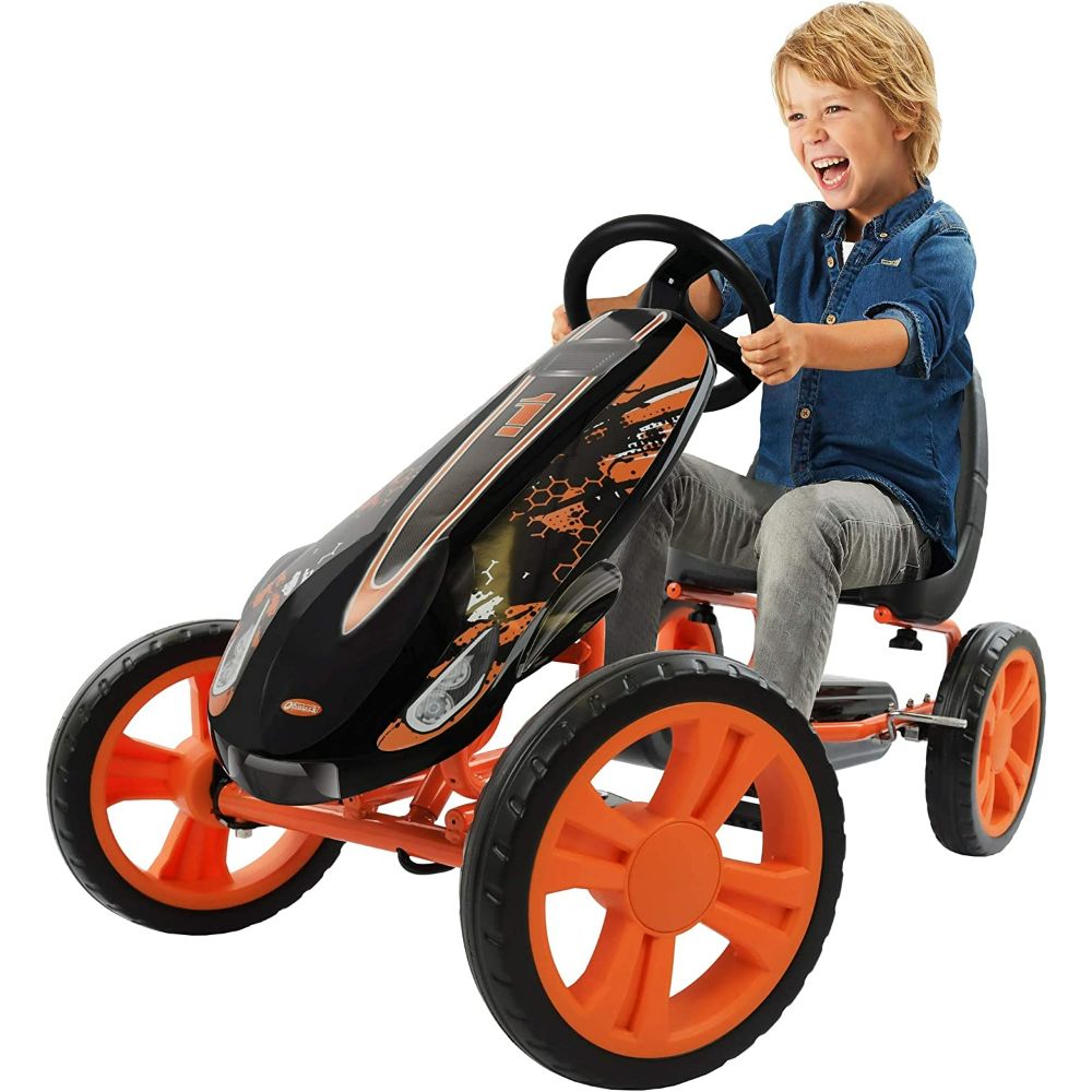 hauck speedster pedal go kart Hauck Speedster Pedal Go Kart Orange – Toys4me