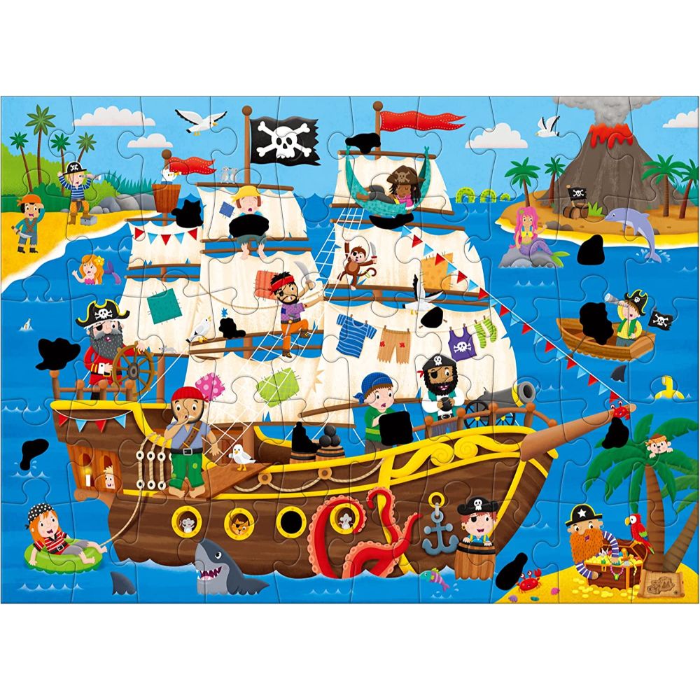 Galt Pirate Ship Magic Puzzle Galt Pirate Ship Magic Puzzle