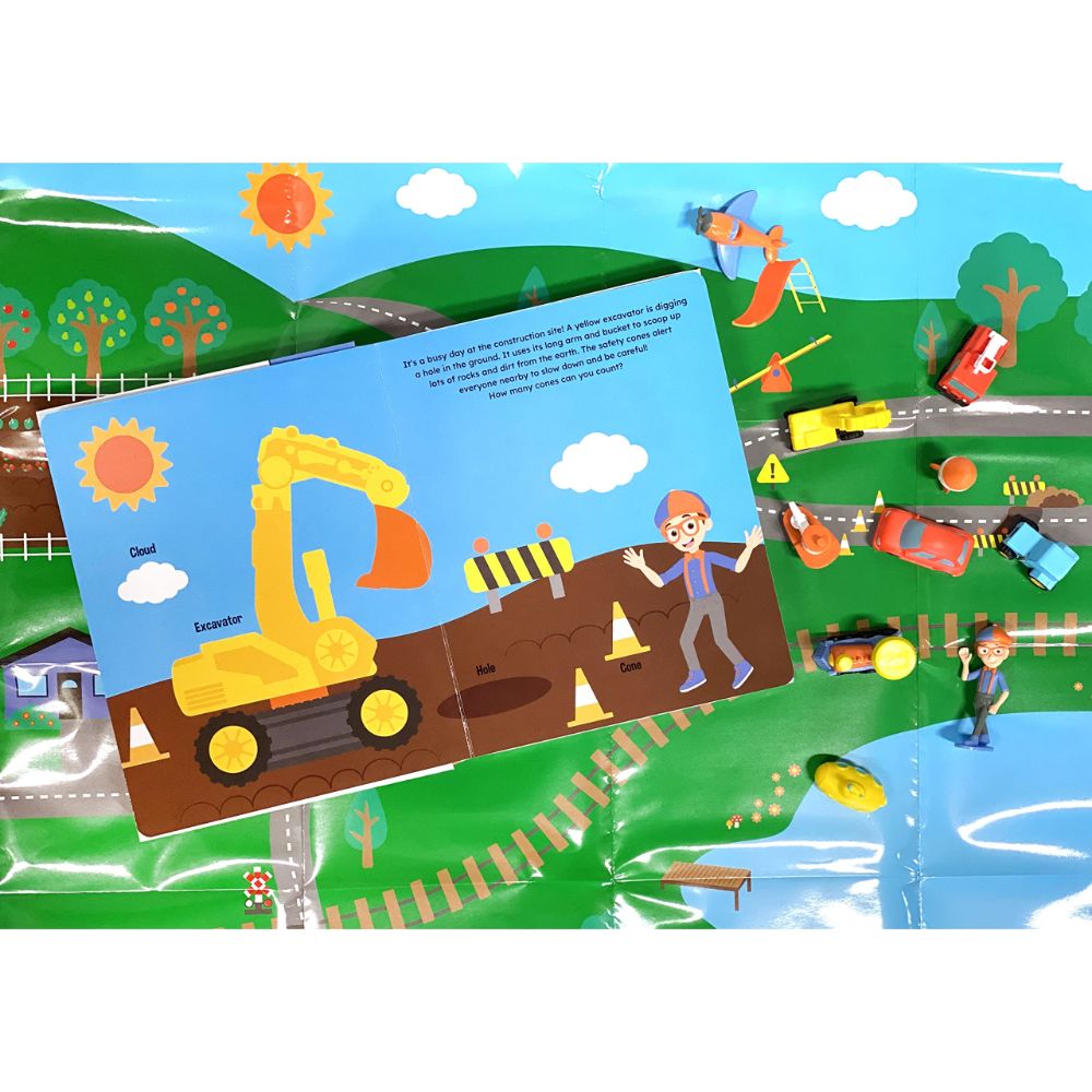 Phidal - Moonbug  Blippi My Busy Books