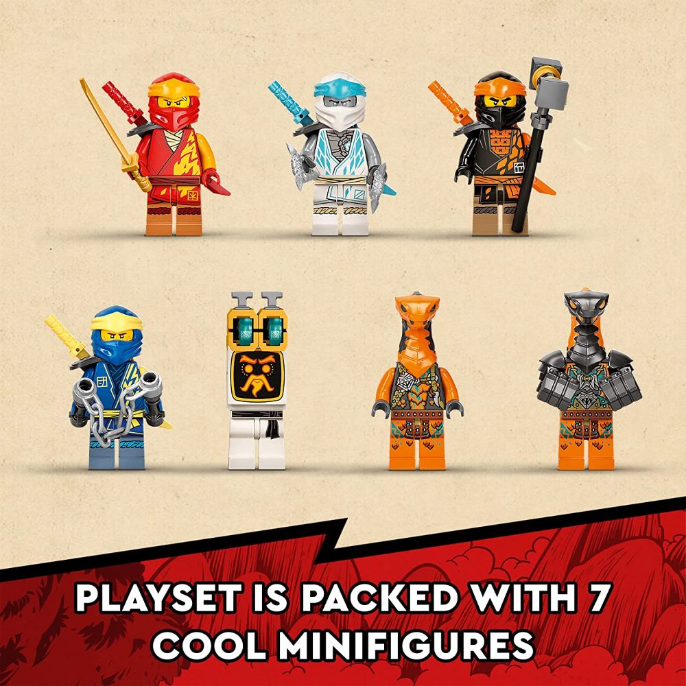 Lego Ninja Go Ninja Ultra Combo Mech Vehicle
